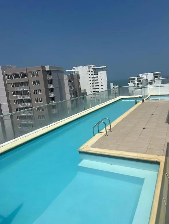 3Br 2Balconies Sea View Pool Near The Airport And Beach Cartagena 0*,