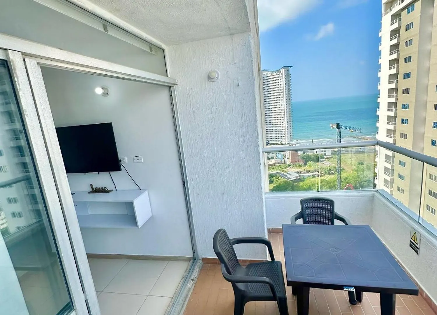 Lägenhet 3Br 2Balconies Sea View Pool Near The Airport And Beach Cartagena