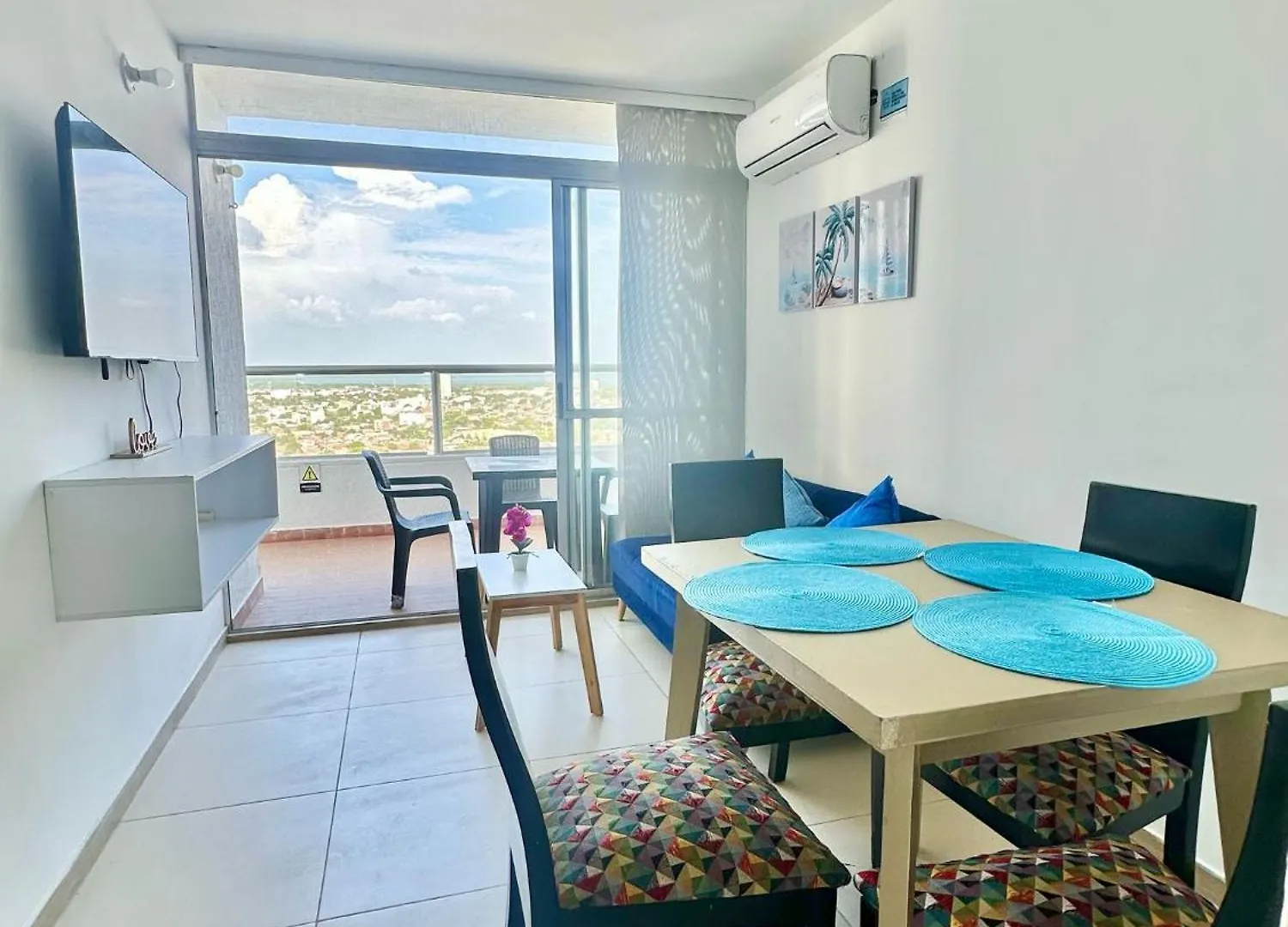 Lägenhet 3Br 2Balconies Sea View Pool Near The Airport And Beach Cartagena Colombia