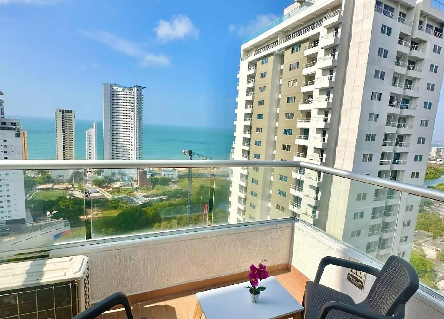Apartment 3Br 2Balconies Sea View Pool Near The Airport And Beach Cartagena